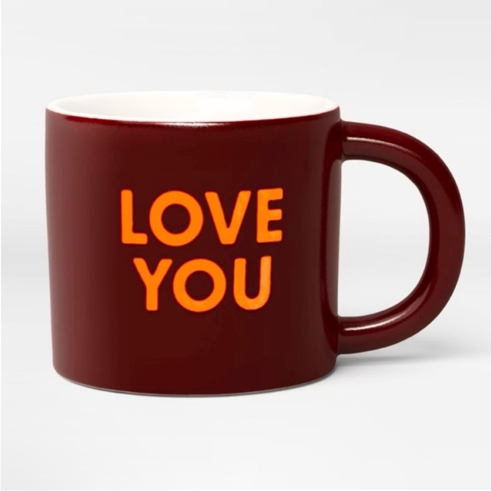 🆕 - Room Essentials "Love You" Stoneware
16oz Mug.